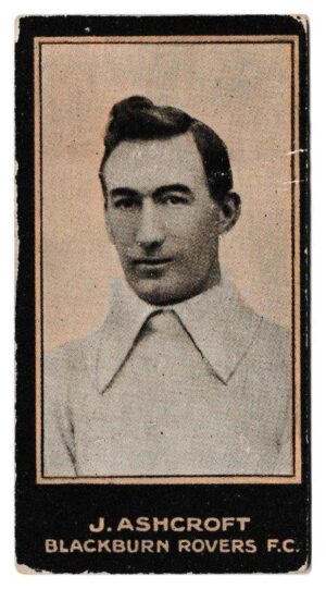 Smith's - 'Footballers (1914 LBB)' - Card #18 - J. Ashcroft (Blackburn R.