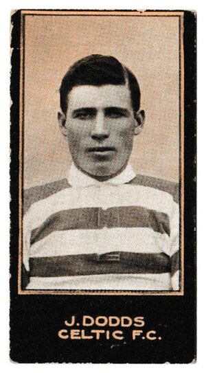 Smith's - 'Footballers (1914 LBB)' - Card #25 - J. Dodds (Celtic) Smith's - 'Footballers (1914 LBB)' - Card #25 - J. Dodds (Celtic)