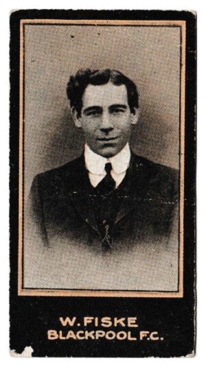Smith's - 'Footballers (1914 LBB)' - Card #99 - W. Fiske (Blackpool)