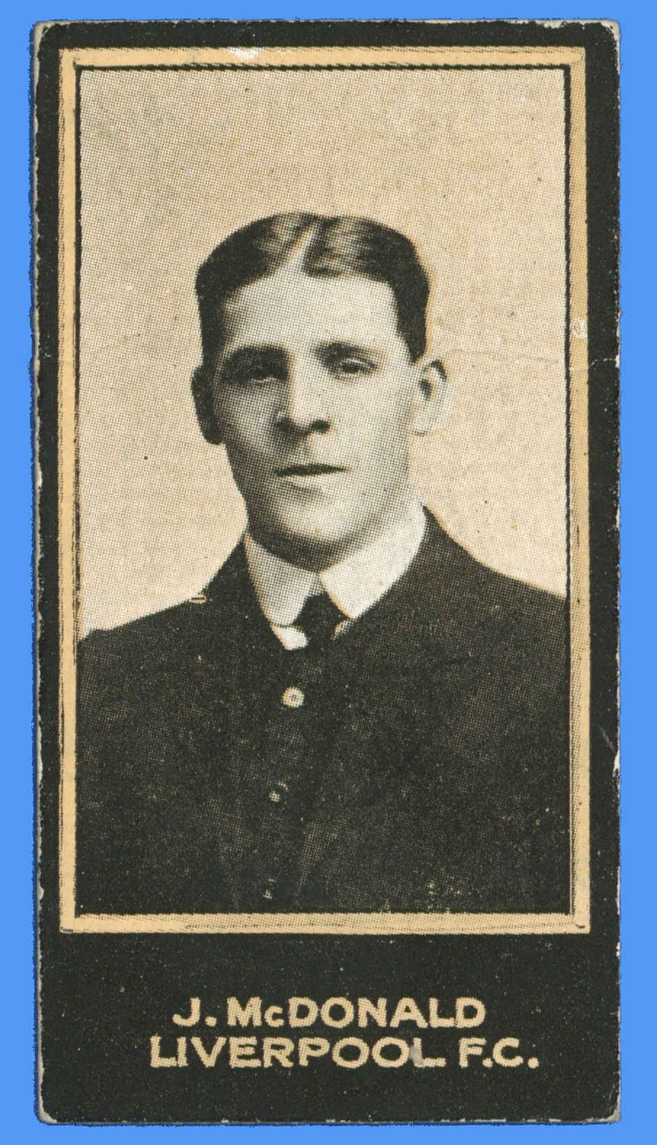 Smith's - 'Footballers' (1914) - J. McDonald (Liverpool) Smith's - 'Footballers' (1914) - J. McDonald (Liverpool)