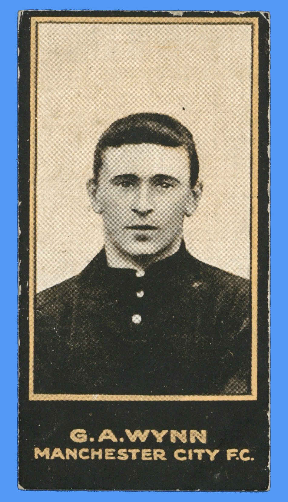 Smith's - 'Footballers' (1914) - G.A. Wynn (Manchester City) Smith's - 'Footballers' (1914) - G.A. Wynn (Manchester City)