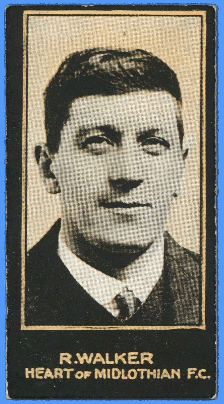 Smith's - 'Footballers' (1914) - R. Walker (Heart of Midlothian) Smith's - 'Footballers' (1914) - R. Walker (Heart of Midlothian)