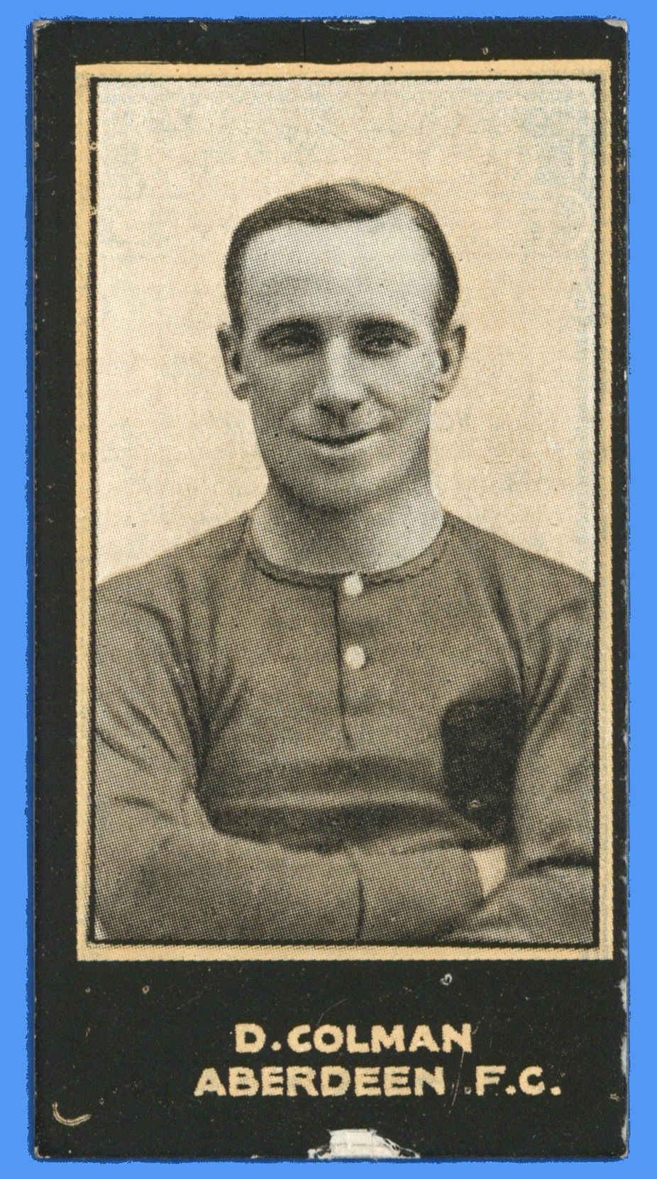Smith's - 'Footballers' (1914) - D. Colman (Aberdeen) Smith's - 'Footballers' (1914) - D. Colman (Aberdeen)