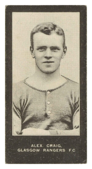 Smith's - A. Craig (Rangers) - 'Footballers Cup Tie S1' (1909)