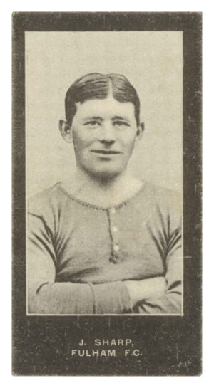 Smith's - J. Sharp (Fulham) - 'Footballers Cup Tie S1' (1909) Smith's - J. Sharp (Fulham) - 'Footballers Cup Tie S1' (1909)