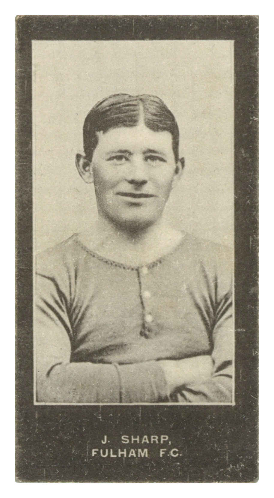 Smith's - J. Sharp (Fulham) - 'Footballers Cup Tie S1' (1909) Smith's - J. Sharp (Fulham) - 'Footballers Cup Tie S1' (1909)