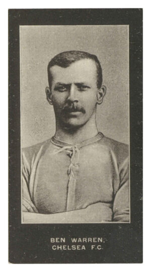 Smith's - B. Warren (Chelsea) - 'Footballers Cup Tie S1' (1909)