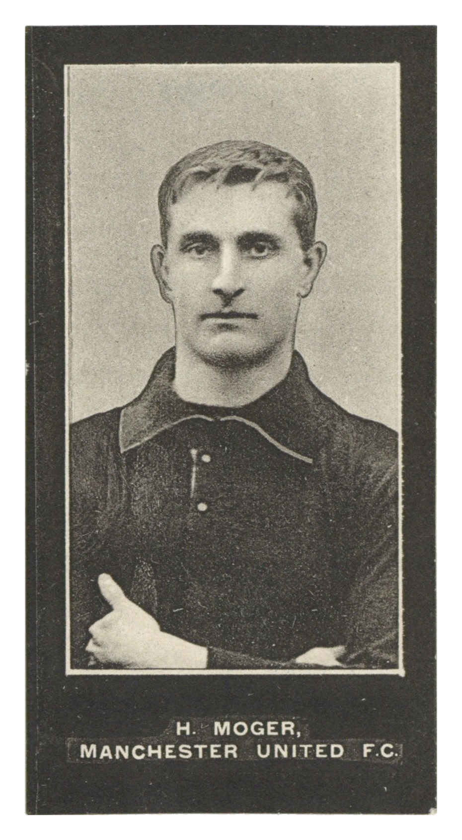 Smith's - H. Moger (Man Utd) - 'Footballers Cup Tie S1' (1909) Smith's - H. Moger (Man Utd) - 'Footballers Cup Tie S1' (1909)