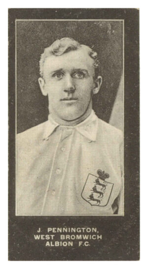Smith's - J. Pennington (West Brom) - 'Footballers Cup Tie S1' (1909)