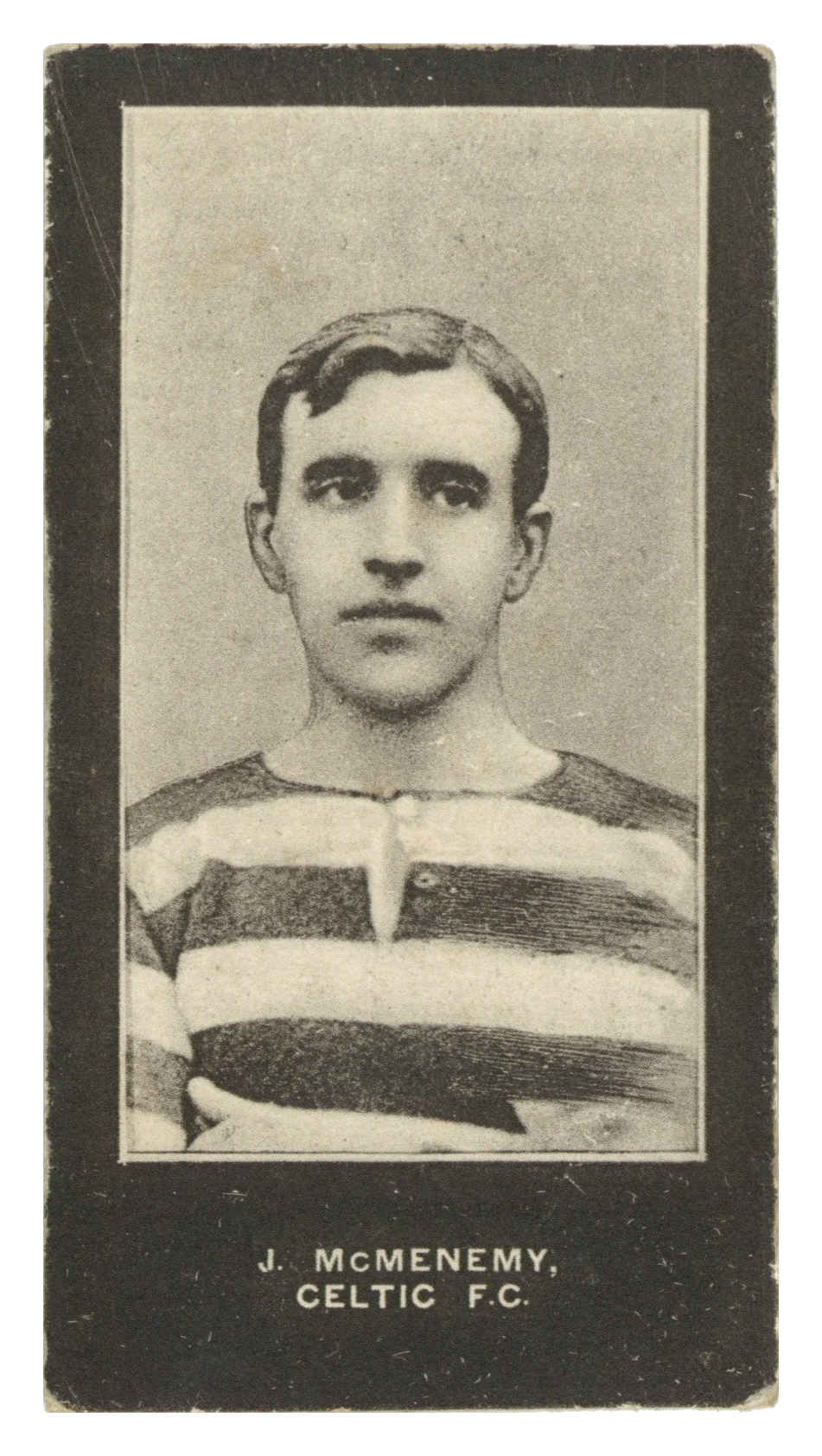 Smith's - J. McMenemy (Celtic) - 'Footballers Cup Tie S1' (1909) Smith's - J. McMenemy (Celtic) - 'Footballers Cup Tie S1' (1909)