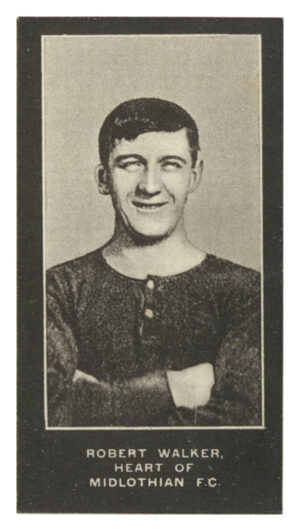 Smith's - R. Walker (Hearts) - 'Footballers Cup Tie S2' (1909)