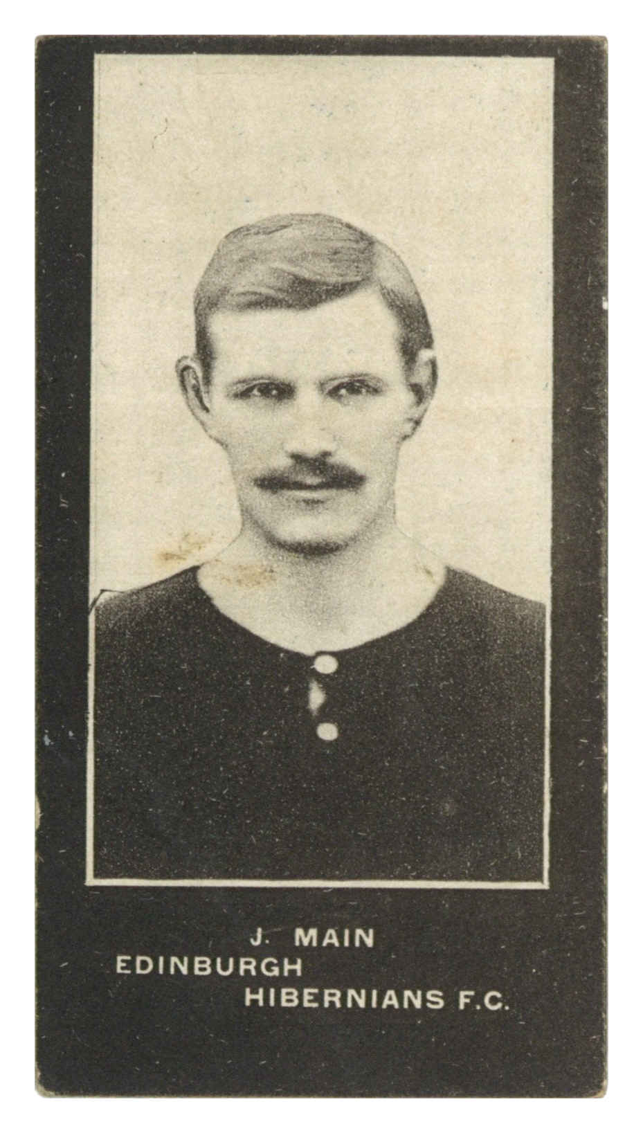 Smith's - J. Main (Hibs) - 'Footballers Cup Tie S2' (1909) Smith's - J. Main (Hibs) - 'Footballers Cup Tie S2' (1909)