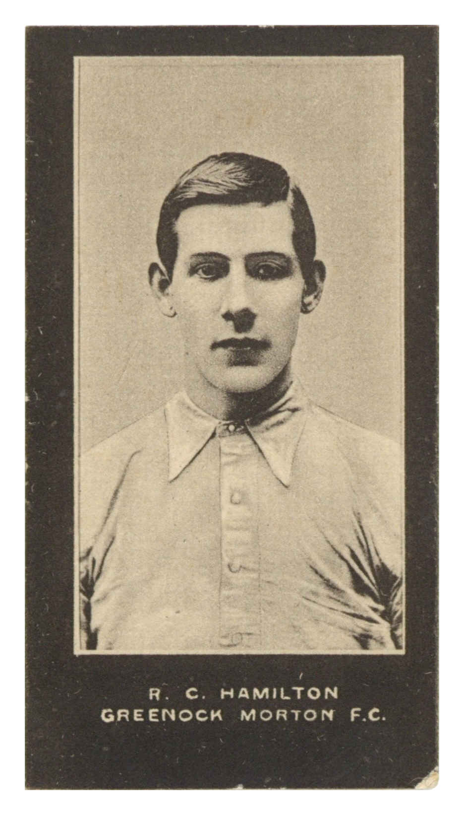 Smith's - R.C. Hamilton (Greenock Morton) - 'Footballers Cup Tie S2' (1909) Smith's - R.C. Hamilton (Greenock Morton) - 'Footballers Cup Tie S2' (1909)