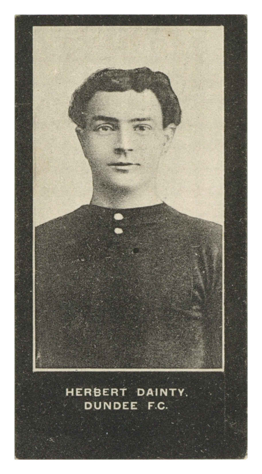 Smith's - H. Dainty (Dundee) - 'Footballers Cup Tie S2' (1909) Smith's - H. Dainty (Dundee) - 'Footballers Cup Tie S2' (1909)