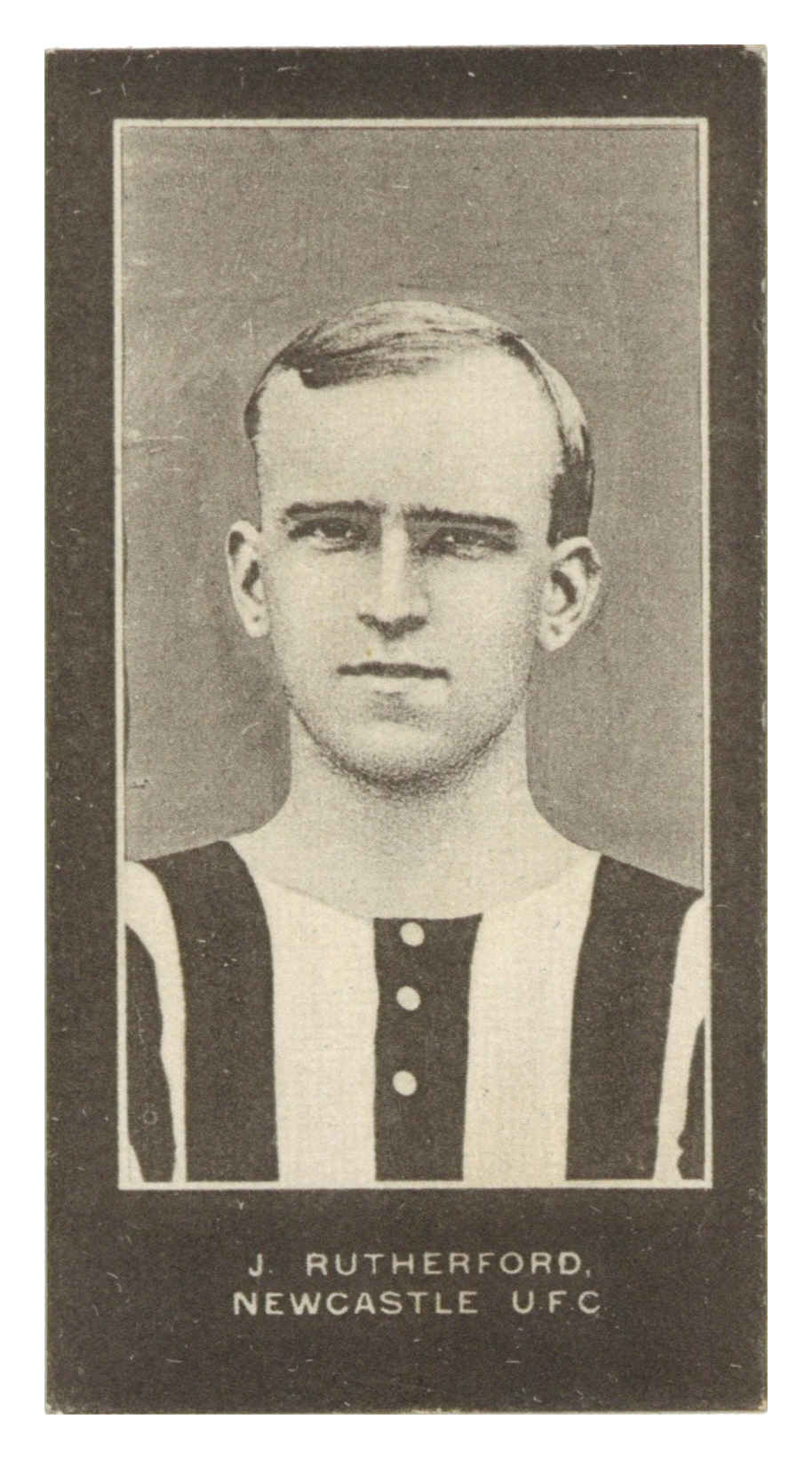 Smith's - J. Rutherford (Newcastle) - 'Footballers Cup Tie S2' (1909) Smith's - J. Rutherford (Newcastle) - 'Footballers Cup Tie S2' (1909)