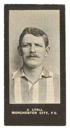 Smith's - J. Lyall (Man City) - 'Footballers Cup Tie S2' (1909)