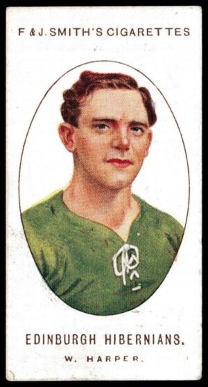 Smith's - 'Football Club Records 1921-22' (1921) - W. Harper (Edinburgh Hibernians)