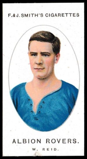 Smith's - 'Football Club Records 1921-22' (1921) - W. Reid (Albion Rovers)
