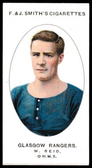 Smith's - 'Football Club Records 1913-17' (1918) - W. Reid, O.H.M.S.?(Glasgow Rangers) Smith's - 'Football Club Records 1913-17' (1918) - W. Reid, O.H.M.S.?(Glasgow Rangers)