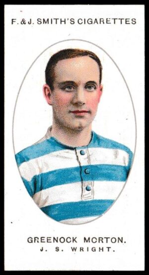 Smith's - 'Football Club Records 1913-17' (1918) - J.S. Wright (Greenock Morton)
