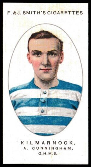 Smith's - 'Football Club Records 1913-17' (1918) - A. Cunninghan, O.H.M.S.?(Kilmarnock)