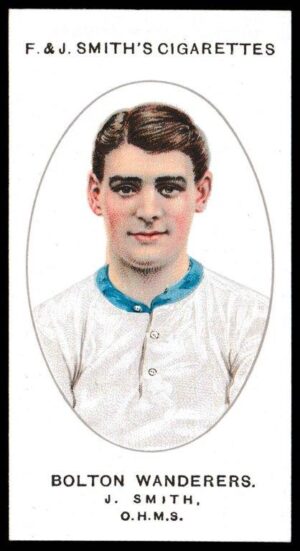 Smith's - 'Football Club Records 1913-17' (1918) - J. Smith, O.H.M.S.?(Bolton Wanderers) Smith's - 'Football Club Records 1913-17' (1918) - J. Smith, O.H.M.S.?(Bolton Wanderers)