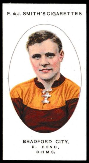 Smith's - 'Football Club Records 1913-17' (1918) - R. Bond, O.H.M.S.?(Bradford City)