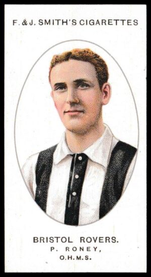 Smith's - 'Football Club Records 1913-17' (1918) - P. Roney, O.H.M.S.?(Bristol Rovers)