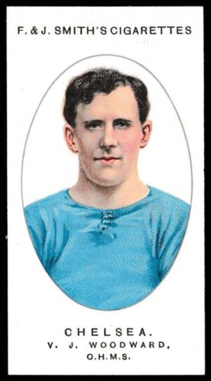 Smith's - 'Football Club Records 1913-17' (1918) - V.J. Woodward, O.H.M.S.?(Chelsea) Smith's - 'Football Club Records 1913-17' (1918) - V.J. Woodward, O.H.M.S.?(Chelsea)