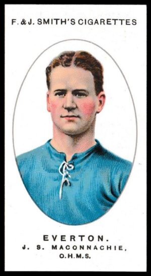 Smith's - 'Football Club Records 1913-17' (1918) - J.S. MacConnachie, O.H.M.S.?(Everton) Smith's - 'Football Club Records 1913-17' (1918) - J.S. MacConnachie, O.H.M.S.?(Everton)