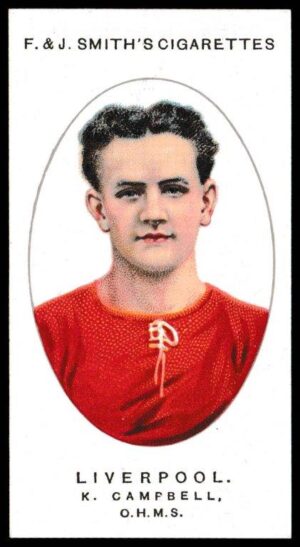 Smith's - 'Football Club Records 1913-17' (1918) - K. Campbell, O.H.M.S.?(Liverpool) Smith's - 'Football Club Records 1913-17' (1918) - K. Campbell, O.H.M.S.?(Liverpool)
