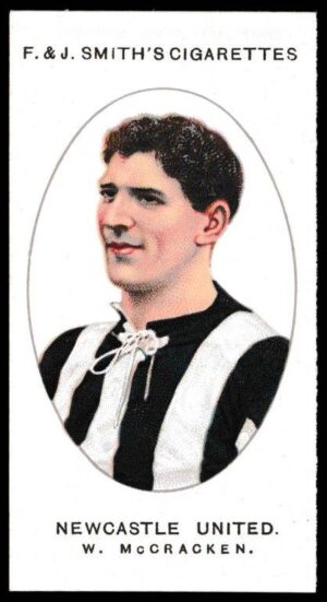 Smith's - 'Football Club Records 1913-17' (1918) - W. McCracken (Newcastle United) Smith's - 'Football Club Records 1913-17' (1918) - W. McCracken (Newcastle United)