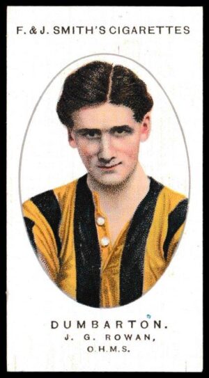 Smith's - 'Football Club Records 1913-17' (1918) - J.G. Rowan, O.H.M.S.?(Dumbarton) Smith's - 'Football Club Records 1913-17' (1918) - J.G. Rowan, O.H.M.S.?(Dumbarton)