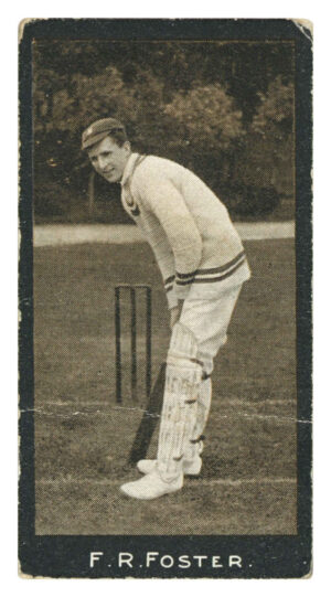 Smith's - 'Cricketers' - F. R. Foster (Warwickshire) (1912) Smith's - 'Cricketers' - F. R. Foster (Warwickshire) (1912)