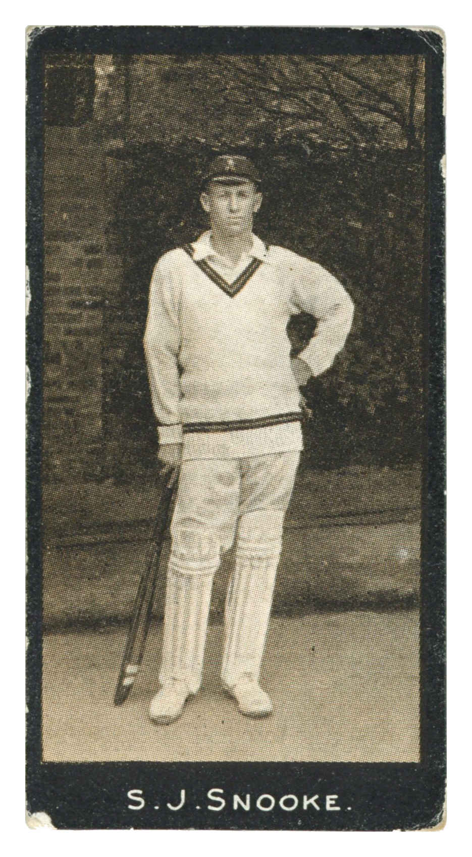 Smith's - 'Cricketers' - S.J. Snooke (Transvaal) (1912) Smith's - 'Cricketers' - S.J. Snooke (Transvaal) (1912)