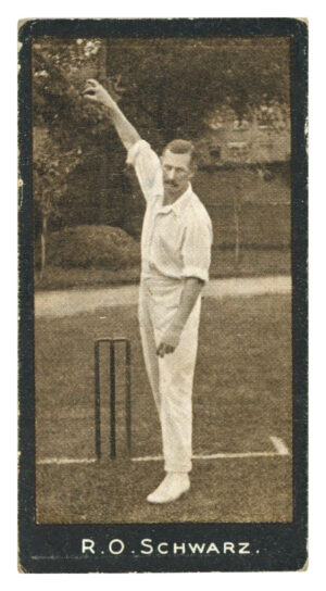 Smith's - 'Cricketers' - R.O. Schwarz (South Africa) (1912)