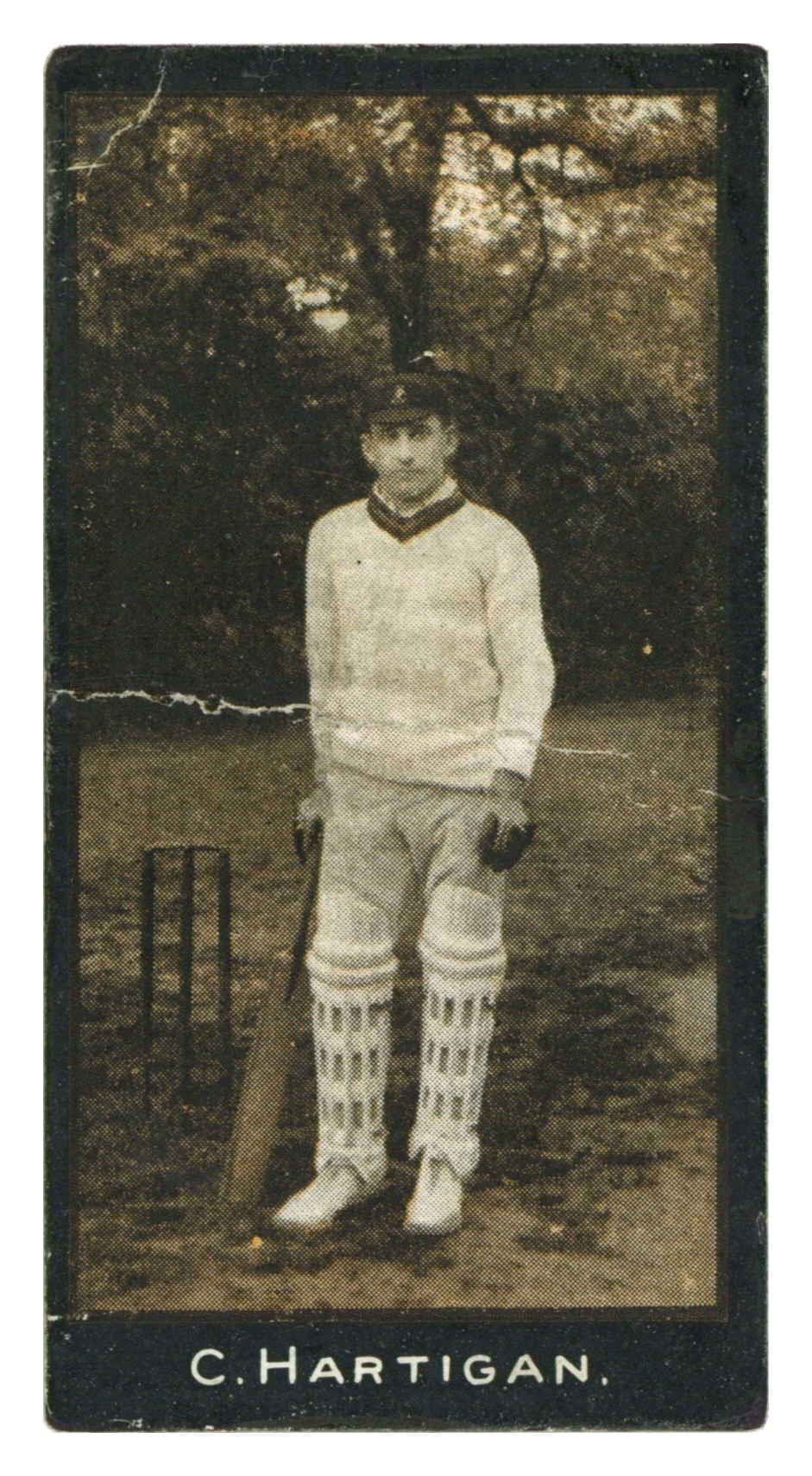 Smith's - 'Cricketers' - G. Hartigan (South Africa) (1912) Smith's - 'Cricketers' - G. Hartigan (South Africa) (1912)