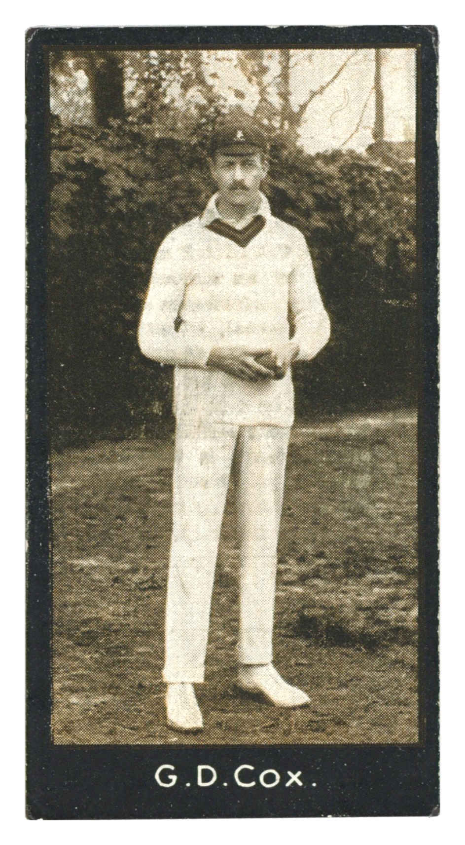 Smith's - 'Cricketers' - J.D. Cox (Natal) (1912) Smith's - 'Cricketers' - J.D. Cox (Natal) (1912)