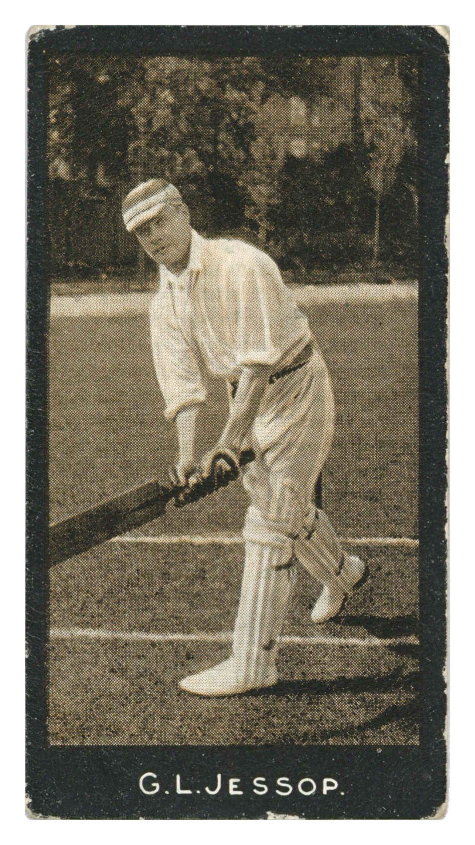 Smith's - 'Cricketers' (1912) - G.L. Jessop (Gloucestershire) Smith's - 'Cricketers' (1912) - G.L. Jessop (Gloucestershire)