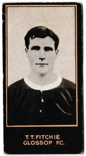 Smith's - 'Footballers (Yellow Frame/Deep Blue)' (c1914) - T.T. Fitchie (Glossop)