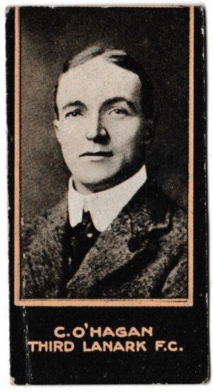 Smith's - 'Footballers (Yellow Frame/Deep Blue)' (c1914) - C. O'Hagan (Third Lanark)