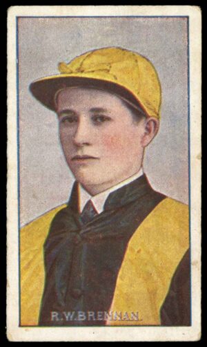 Sniders & Abrahams - 'Australian Jockeys (Brown O&A)'  R.W. Brennan (1908)