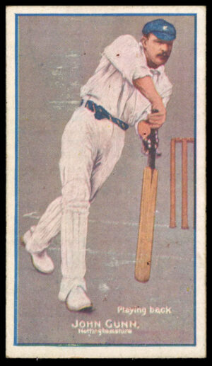 Sniders & Abrahams - 'Cricketers in Action' (c1906) - John Gunn (Notts)