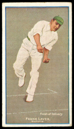 Sniders & Abrahams - 'Cricketers in Action' (c1906) - Frank Laver (Victoria)