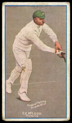Sniders & Abrahams - 'Cricketers in Action' (c1906) - C.E. McLeod (Victoria)