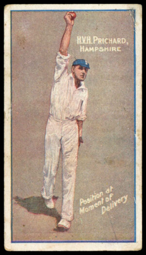 Sniders & Abrahams - 'Cricketers in Action' (c1906) - H.V.H. Prichard (Hampshire)
