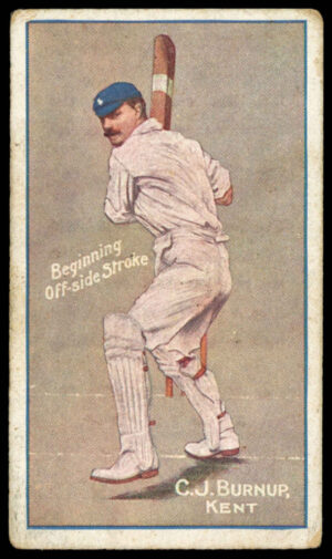 Sniders & Abrahams - 'Cricketers in Action' (c1906) - C.J. Burnup (Kent)