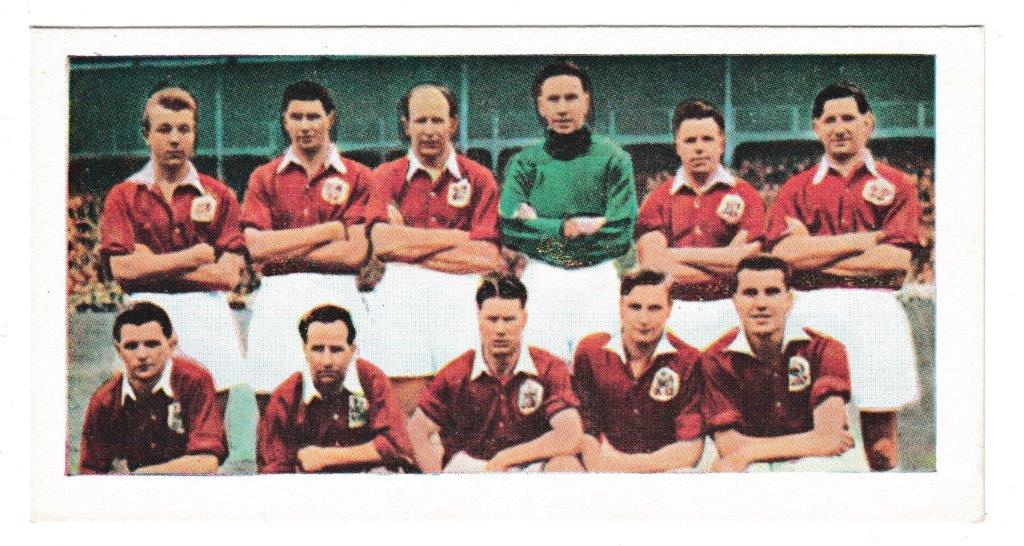 Chix - 'Soccer Teams' (1957) - Bristol City Chix - 'Soccer Teams' (1957) - Bristol City