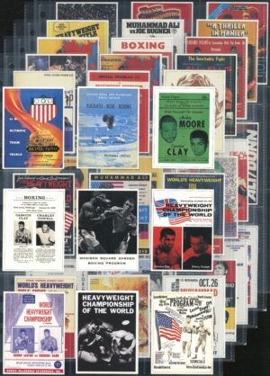 Sporting Profiles - 'Muhammed Ali - The Greatest' (1993) - Complete Set