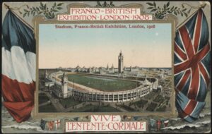 Valentine's - 'Franco-British Exhibition Stadium Vive L'Entente Cordiale' (1908) - Unused Postcard Valentine's - 'Franco-British Exhibition Stadium Vive L'Entente Cordiale' (1908) - Unused Postcard